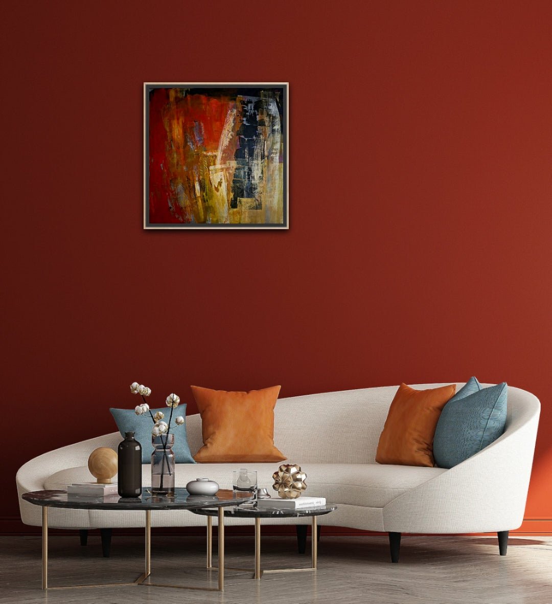 After the sirens (SOLD) - Art by Liz Whyte