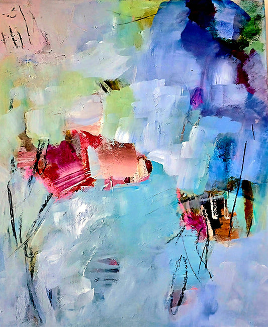 The light remains (SOLD) - Art by Liz Whyte