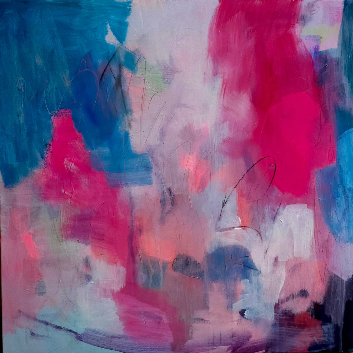 The Spaces between - Art by Liz Whyte