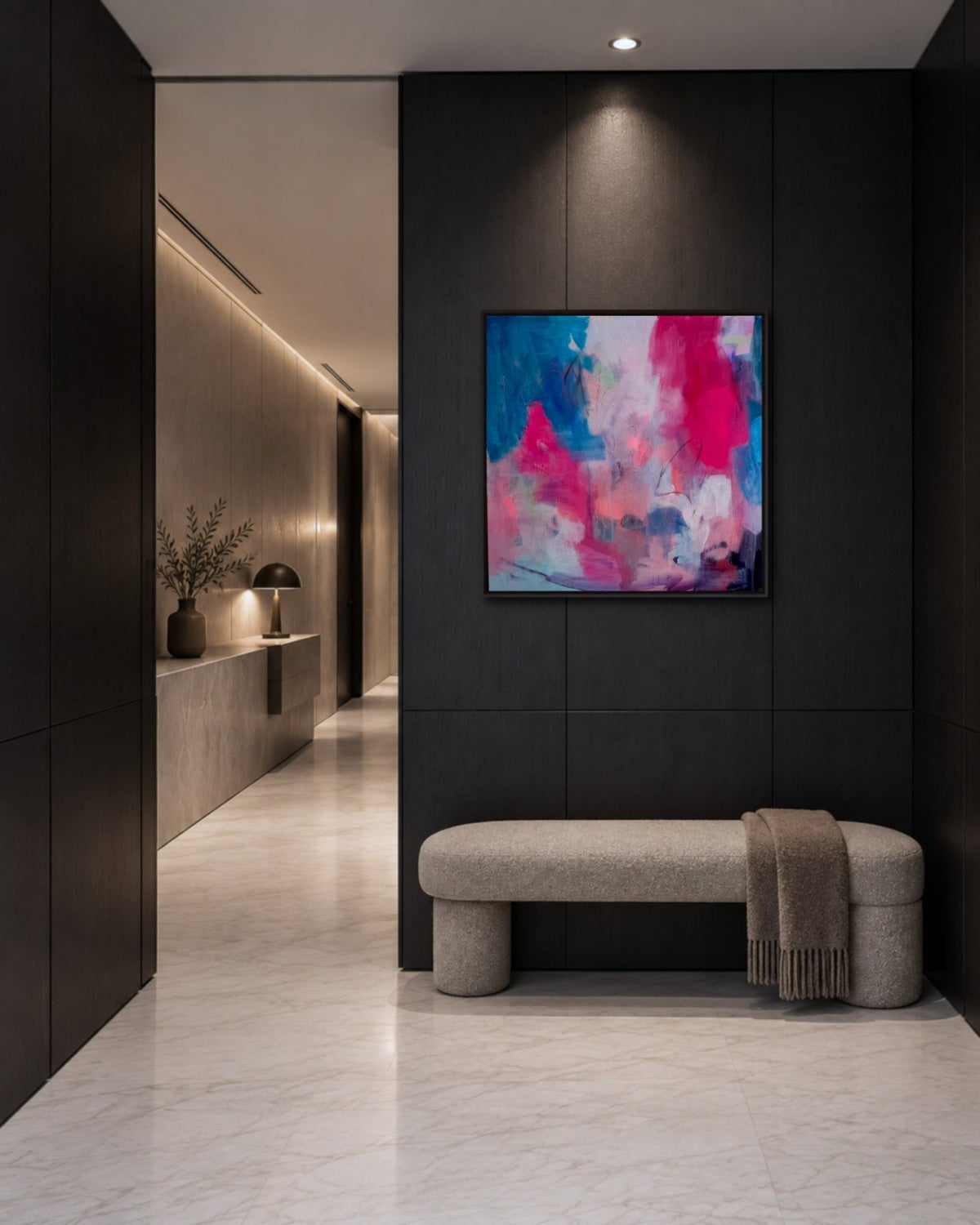 The Spaces between - Art by Liz Whyte