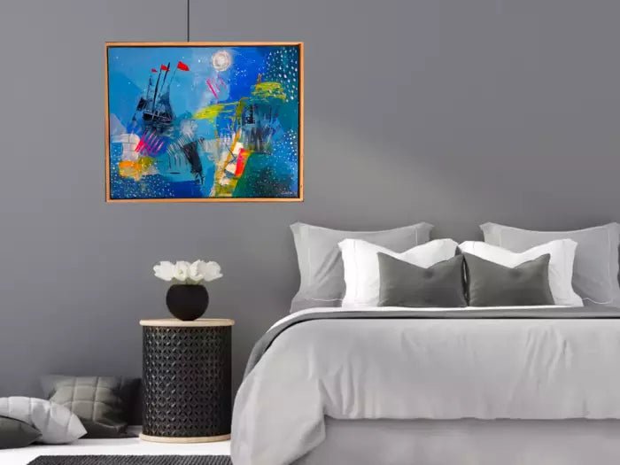Where The Sea Meets the Sky - Art by Liz Whyte