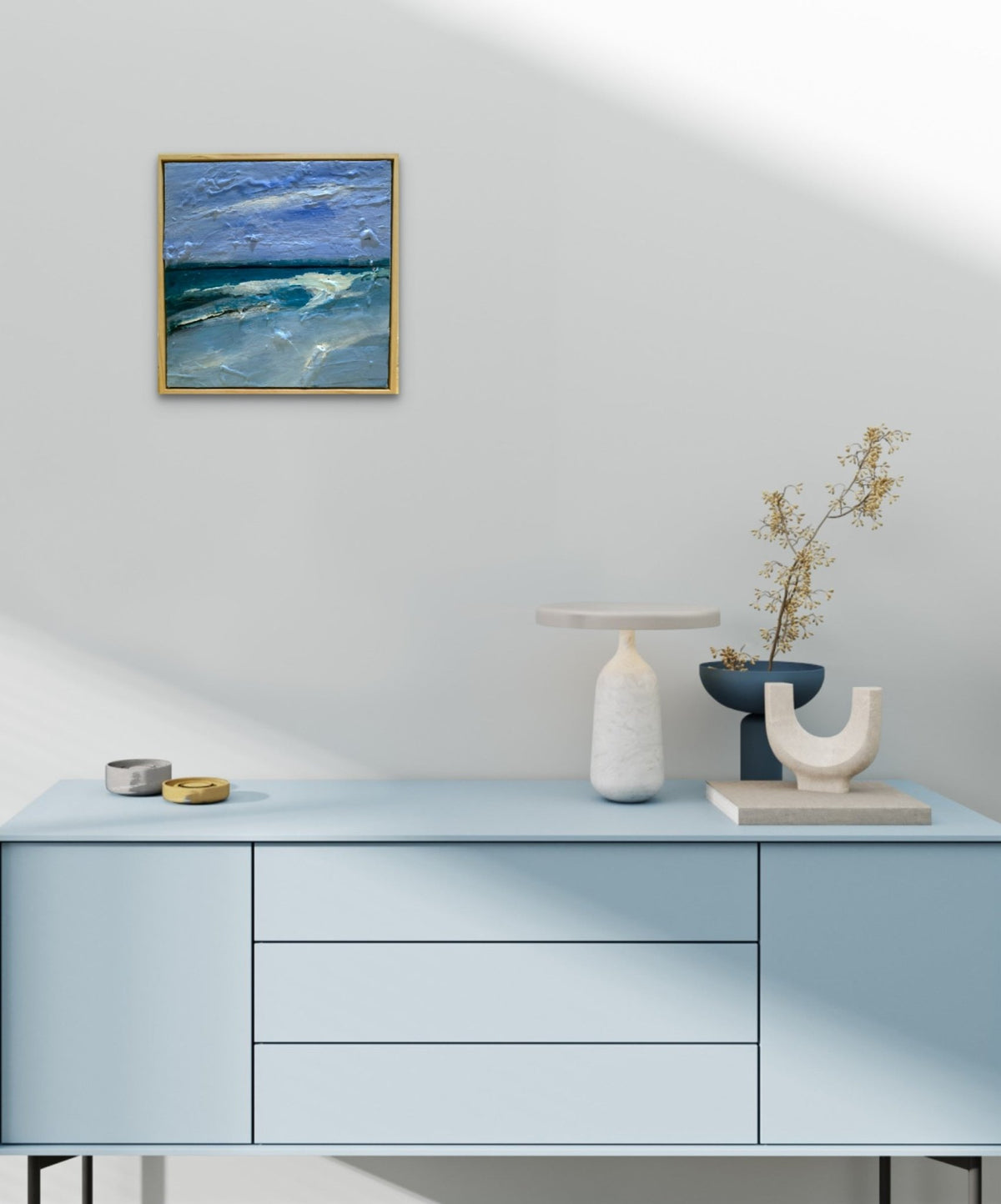 Seascape Dreams – Original Textured Coastal Painting by an Aussie Artist! - Art by Liz Whyte