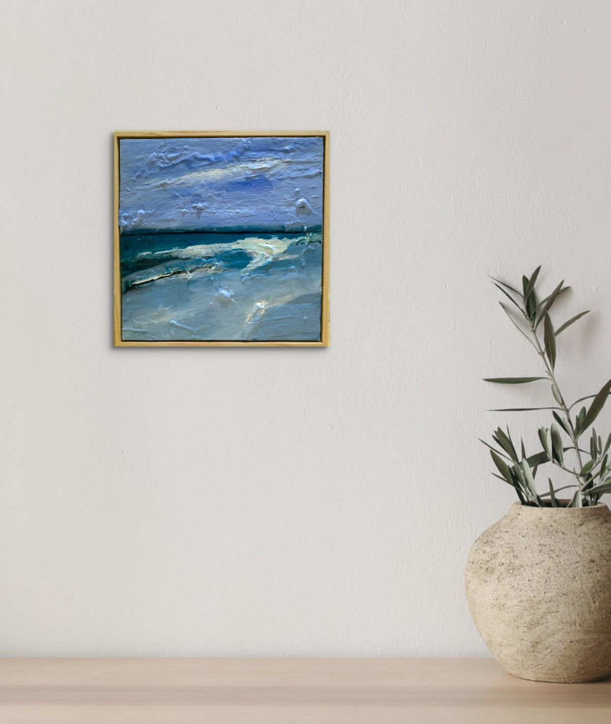 Seascape Dreams – Original Textured Coastal Painting by an Aussie Artist! - Art by Liz Whyte