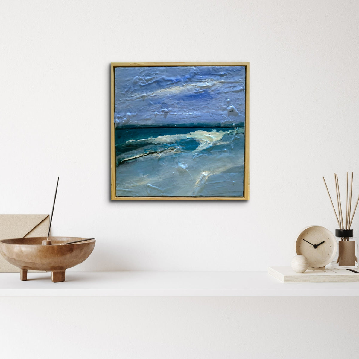 Seascape Dreams – Original Textured Coastal Painting by an Aussie Artist! - Art by Liz Whyte