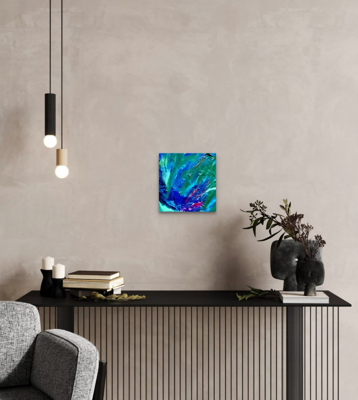 Where the Wild things Flow (SOLD) - Art by Liz Whyte