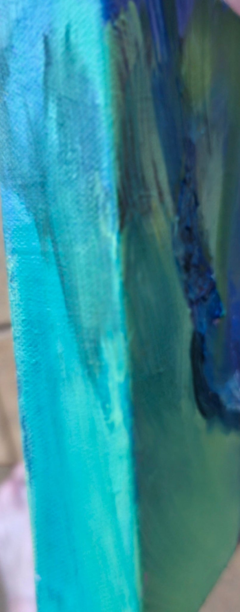 Where the Wild things Flow (SOLD) - Art by Liz Whyte