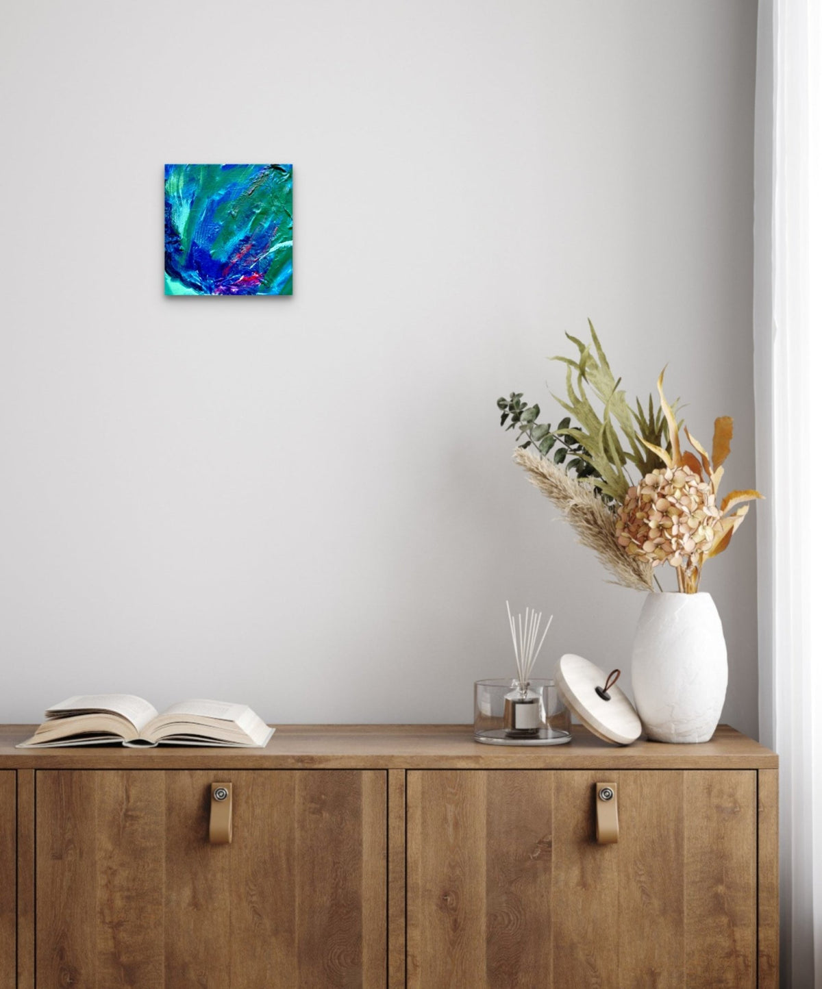 Where the Wild things Flow (SOLD) - Art by Liz Whyte