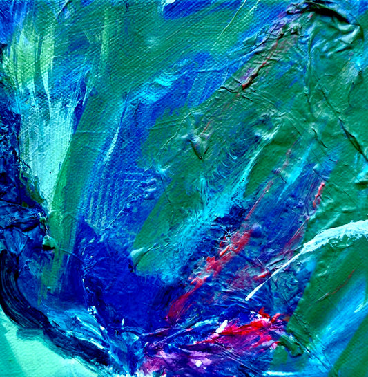 Where the Wild things Flow (SOLD) - Art by Liz Whyte
