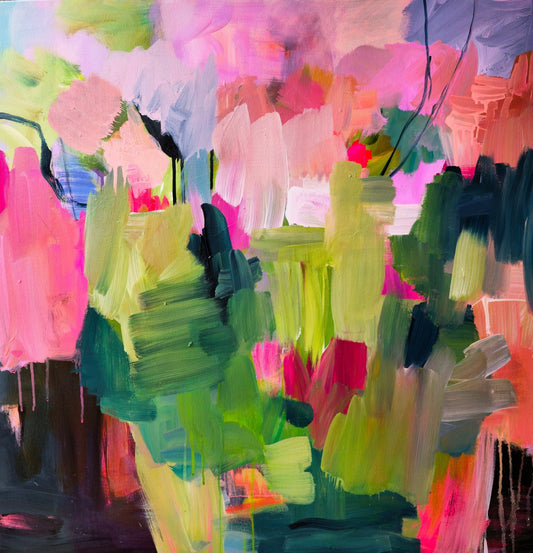 Wild Abundance (SOLD) - Art by Liz Whyte