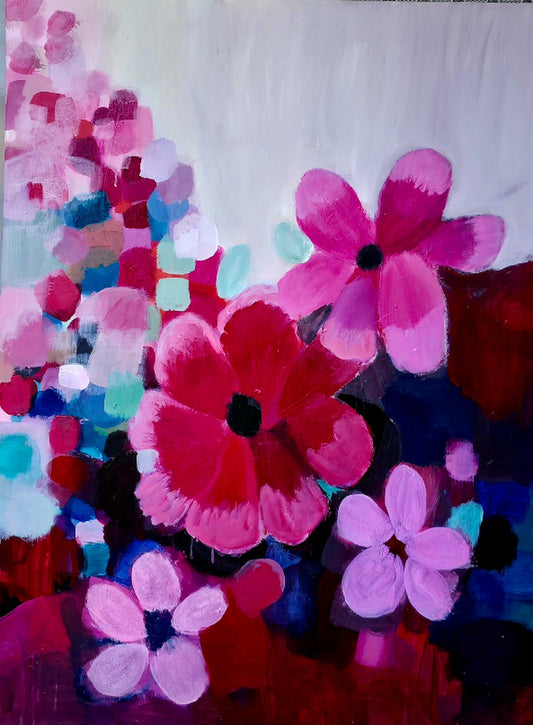 Wildly in Bloom - Art by Liz Whyte